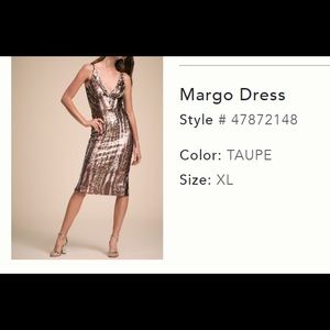 NEW Anthropologie glitter sequence dress